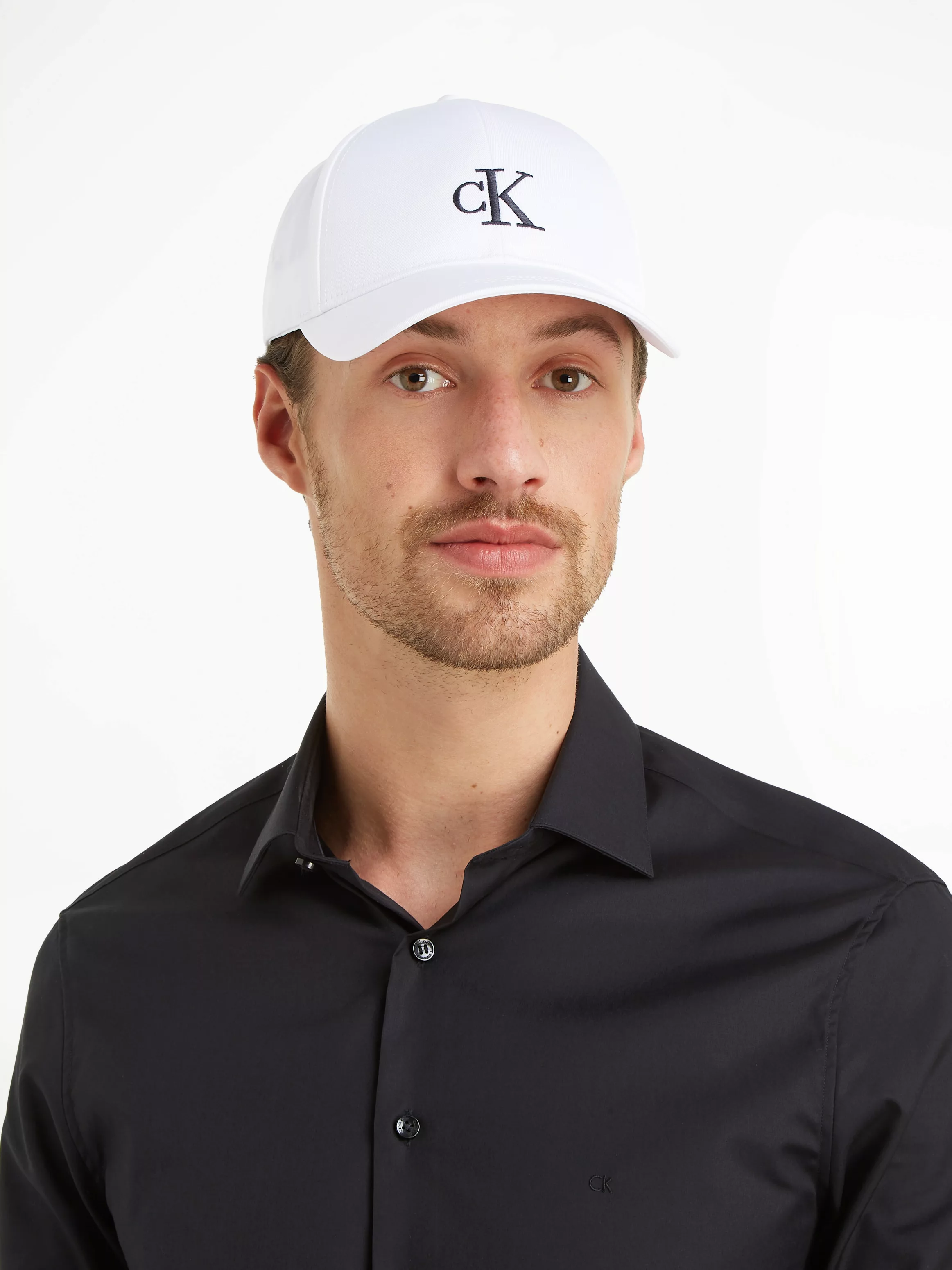 Calvin Klein Jeans Baseball Cap "MONOGRAM EMBRO CAP", mit Logostickerei günstig online kaufen