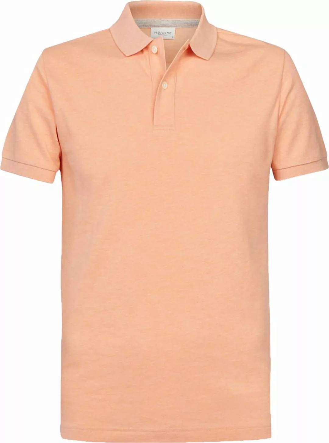 Profuomo Poloshirt Orange Melange - Größe L günstig online kaufen