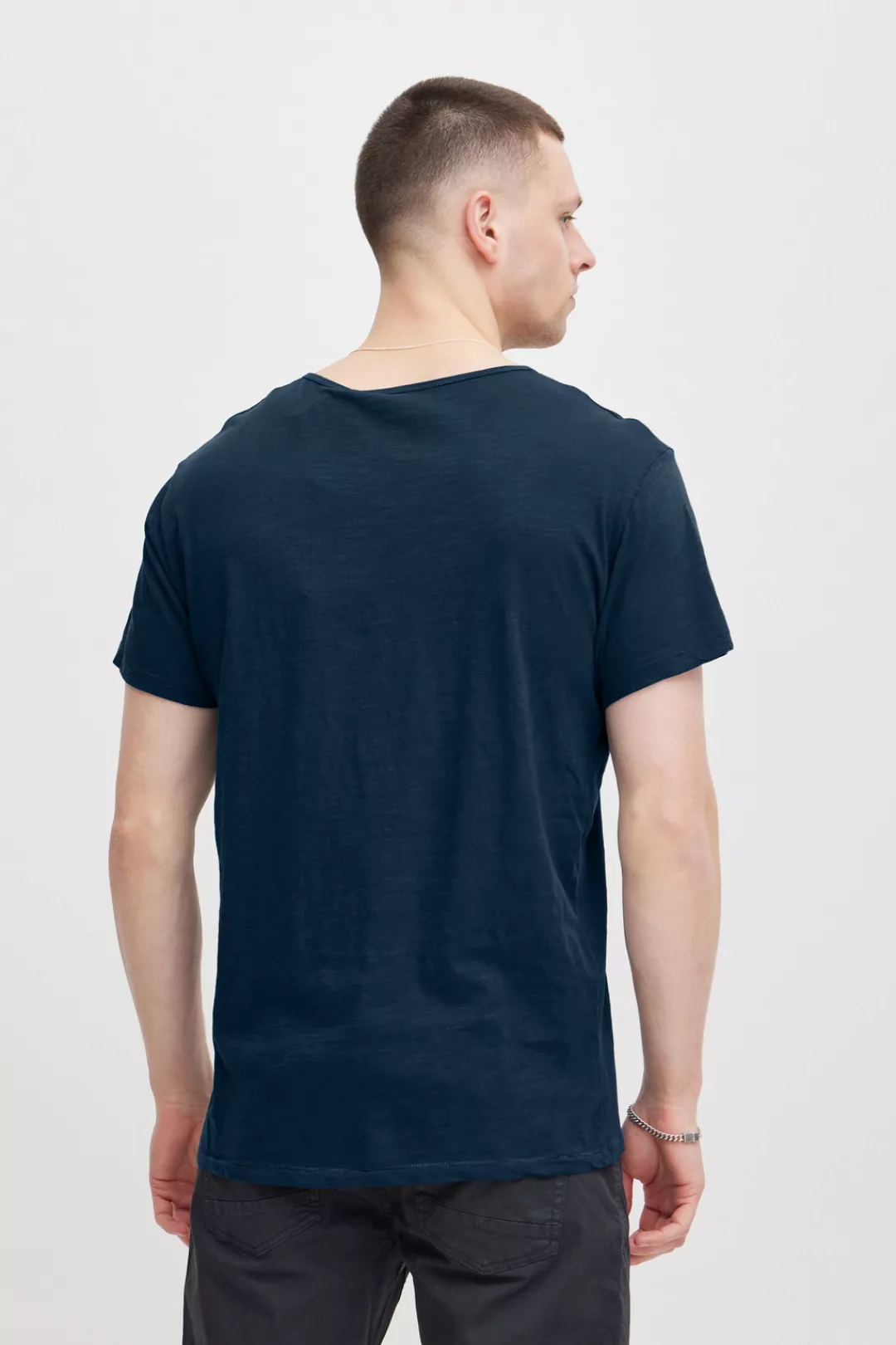 Blend T-Shirt "BHAshton split neck tee" günstig online kaufen