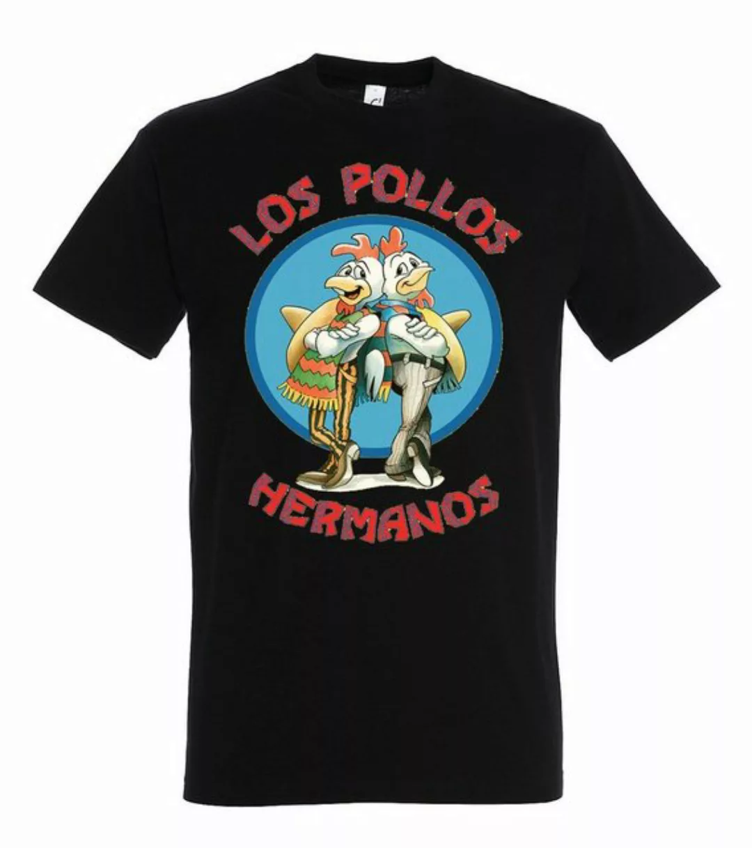 Youth Designz T-Shirt Los Pollos Hermanos Herren Shirt mit trendigem Frontp günstig online kaufen