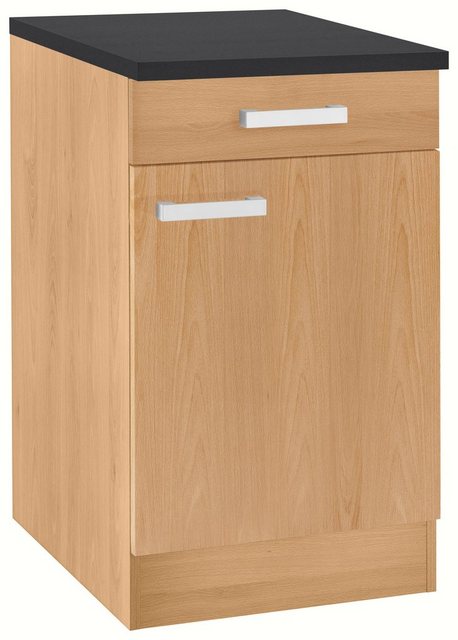 OPTIFIT Spülenschrank "Odense", 50 cm breit, mit Tür und Schubkasten, mit 2 günstig online kaufen