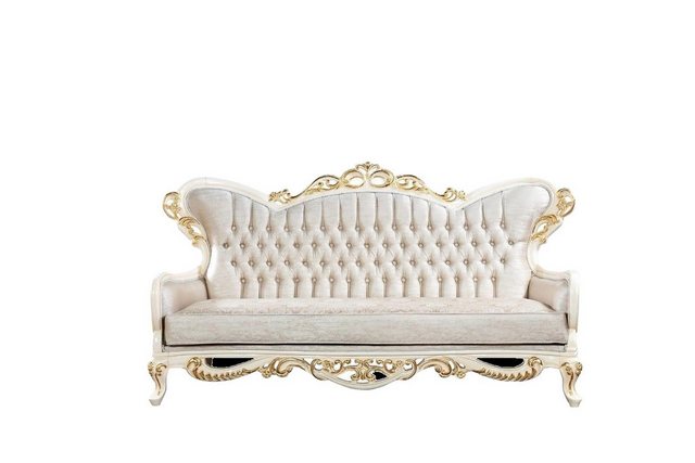 JVmoebel 3-Sitzer Chesterfield Dreisitzer Couch Barock Rokoko 3er Sofa Couc günstig online kaufen