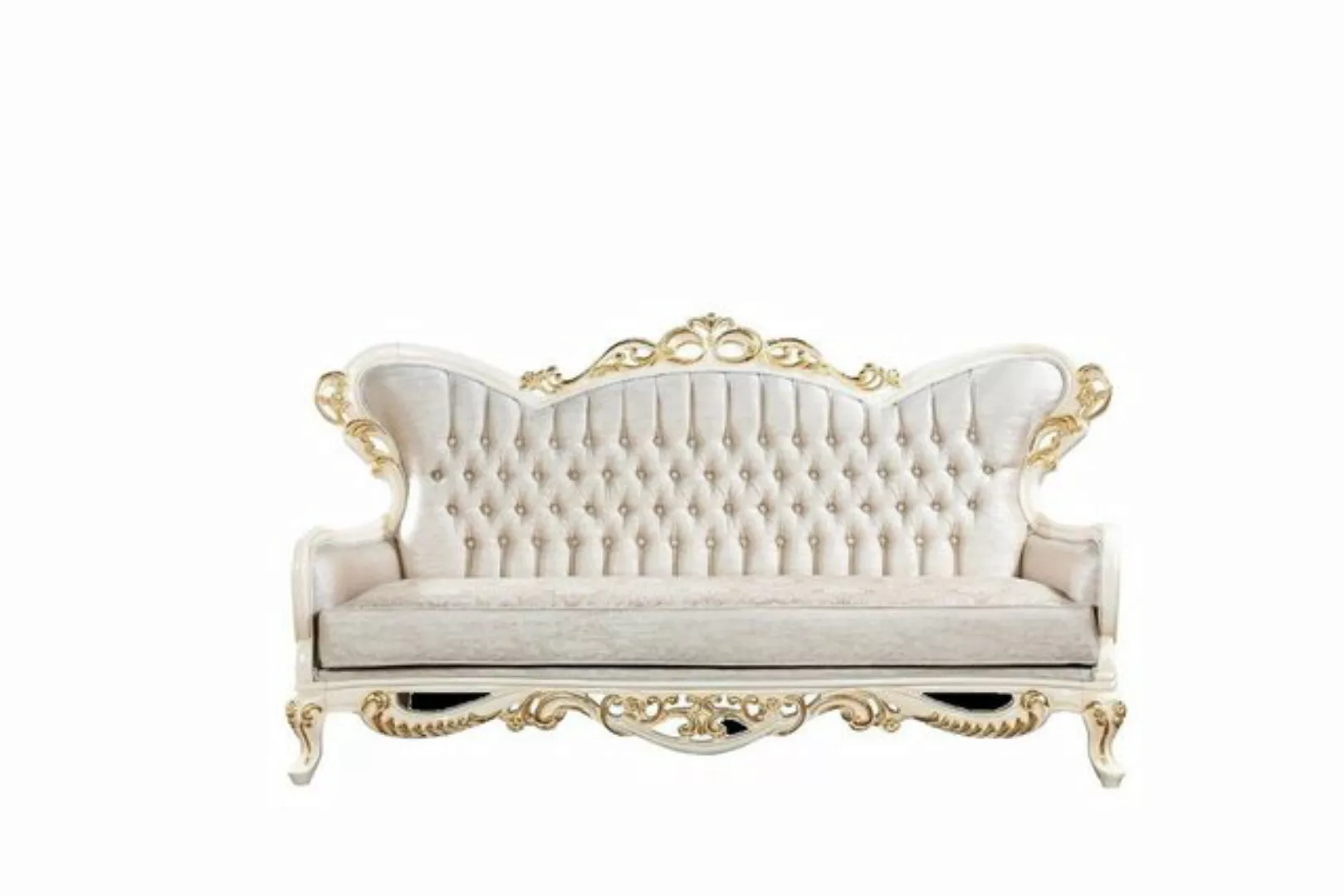 JVmoebel 3-Sitzer Chesterfield Dreisitzer Couch Barock Rokoko 3er Sofa Couc günstig online kaufen