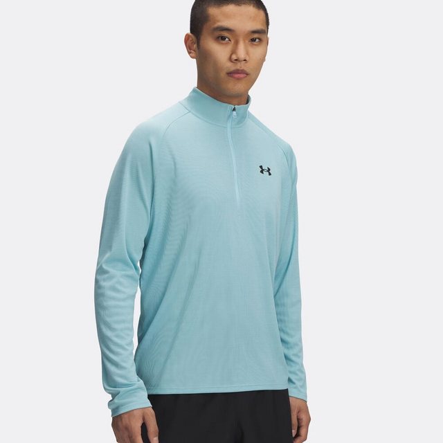 Under Armour® Longsleeve Ua Tech Textured 1/2 Zip-Blu günstig online kaufen