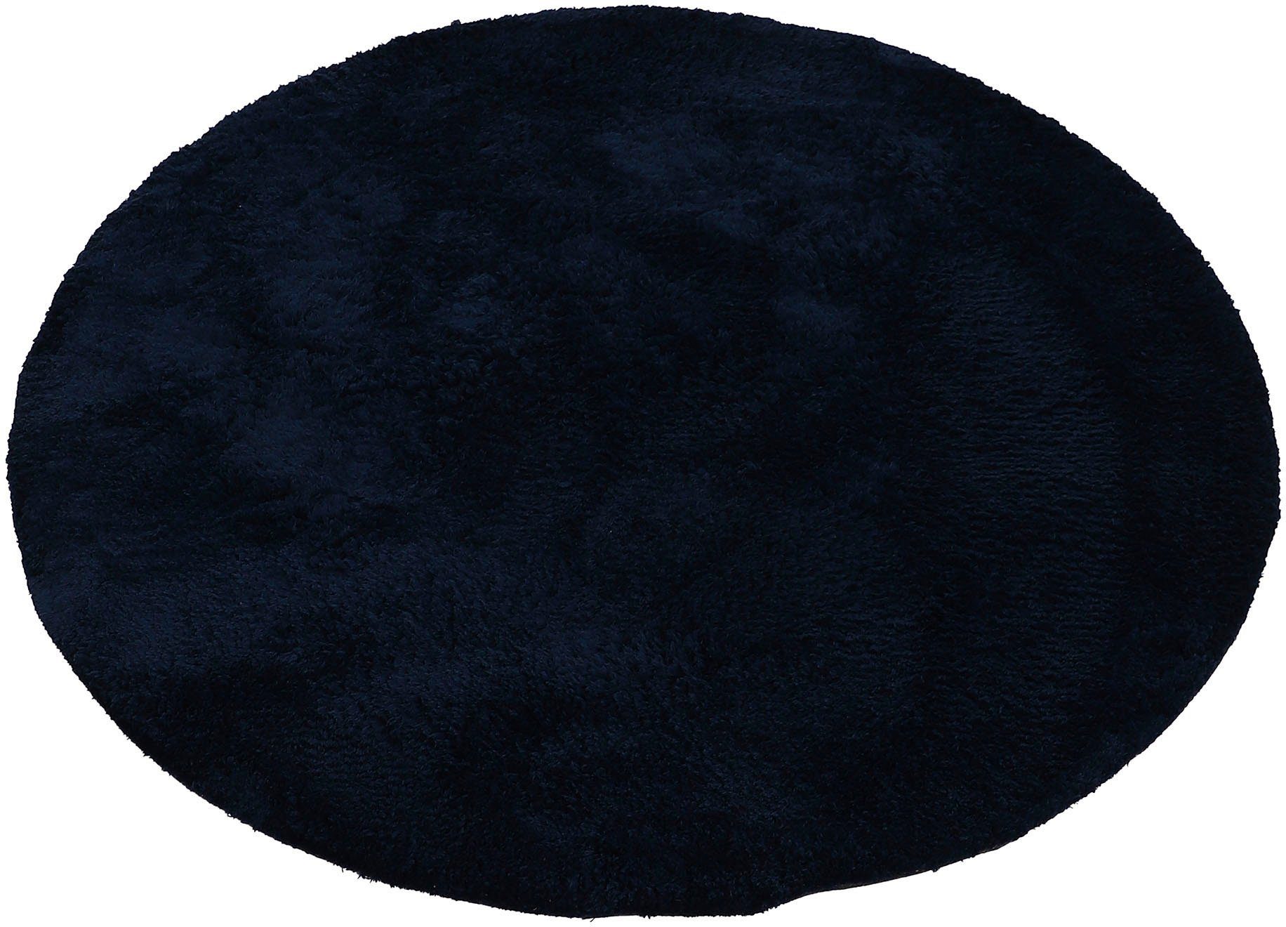 carpetfine Teppich »Silky«, rund, 20 mm Höhe, Shaggy, Langflor, uni, besond günstig online kaufen