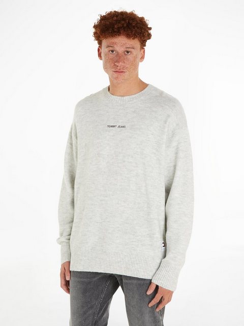 Tommy Jeans Strickpullover TJM REG N CLASSICS SWEATER EXT mit Rundhalsaussc günstig online kaufen