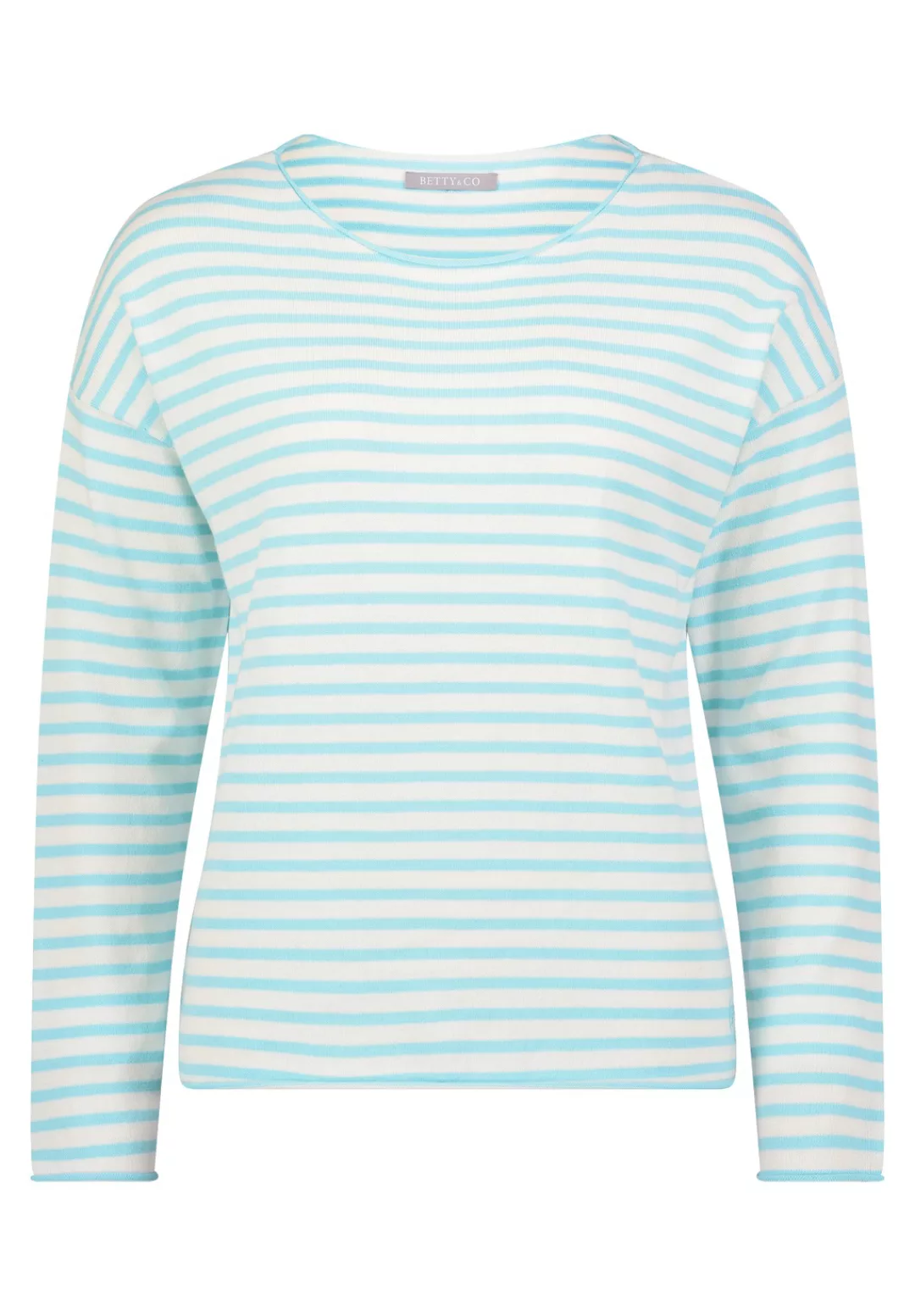 Betty&Co Strickpullover "Betty & Co Strickpullover mit U-Boot-Ausschnitt", günstig online kaufen