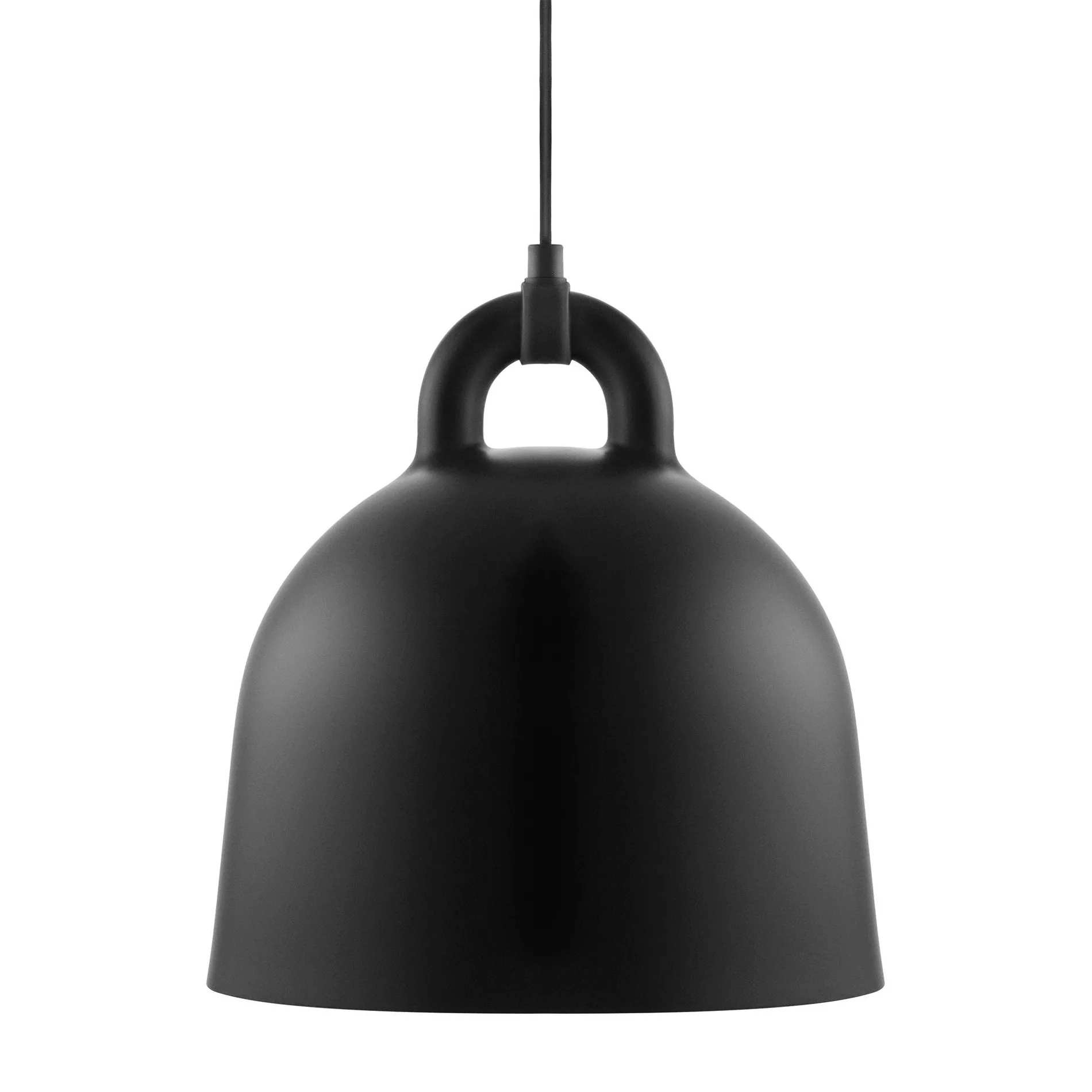 Normann Copenhagen - Bell Pendelleuchte S - schwarz/H 37cm / Ø 35cm/Kabel s günstig online kaufen