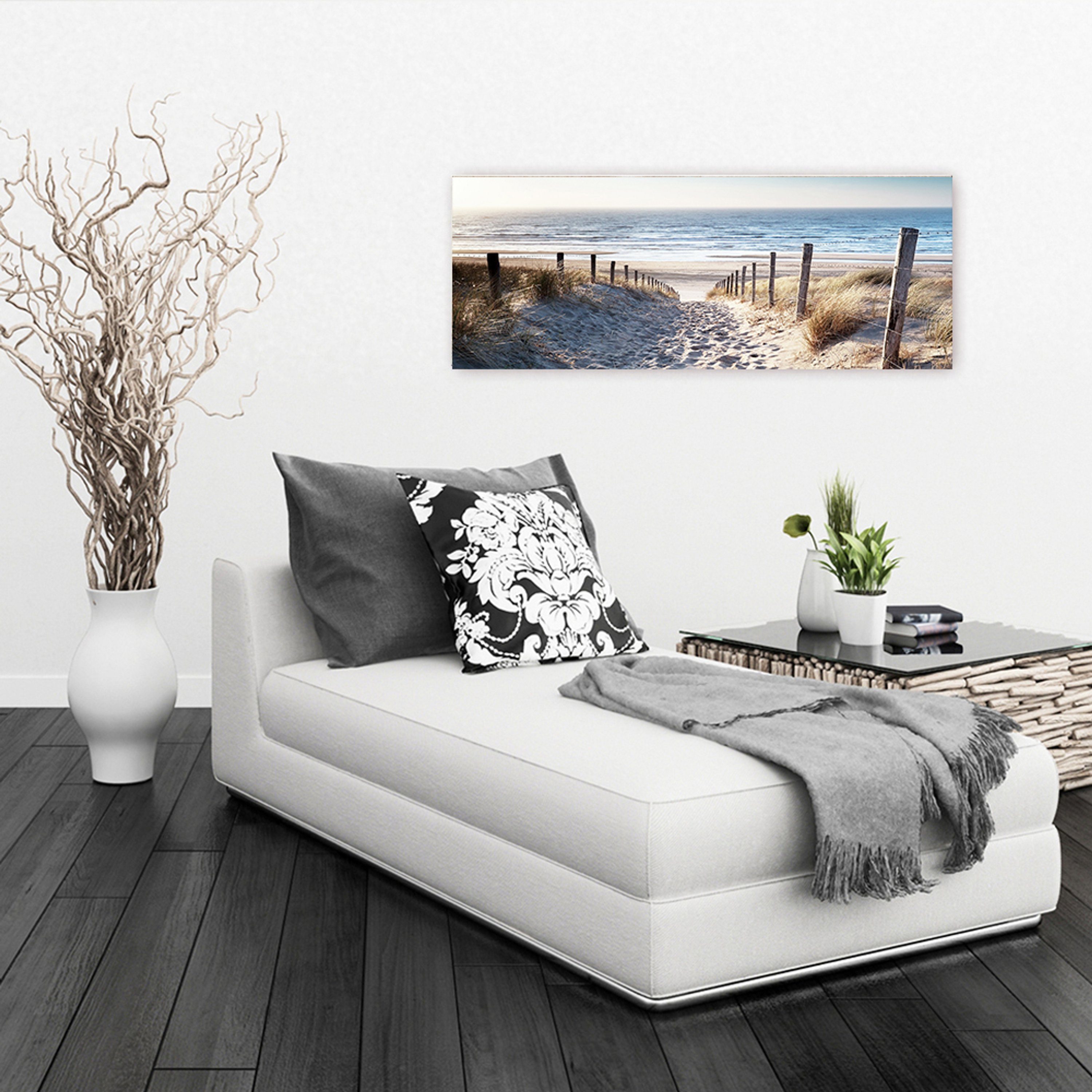 artissimo Glasbild Glasbild 80x30cm Bild aus günstig online kaufen