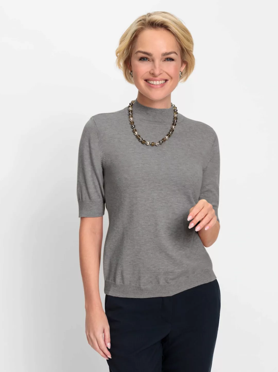 Classic Kurzarmpullover "Pullover" günstig online kaufen