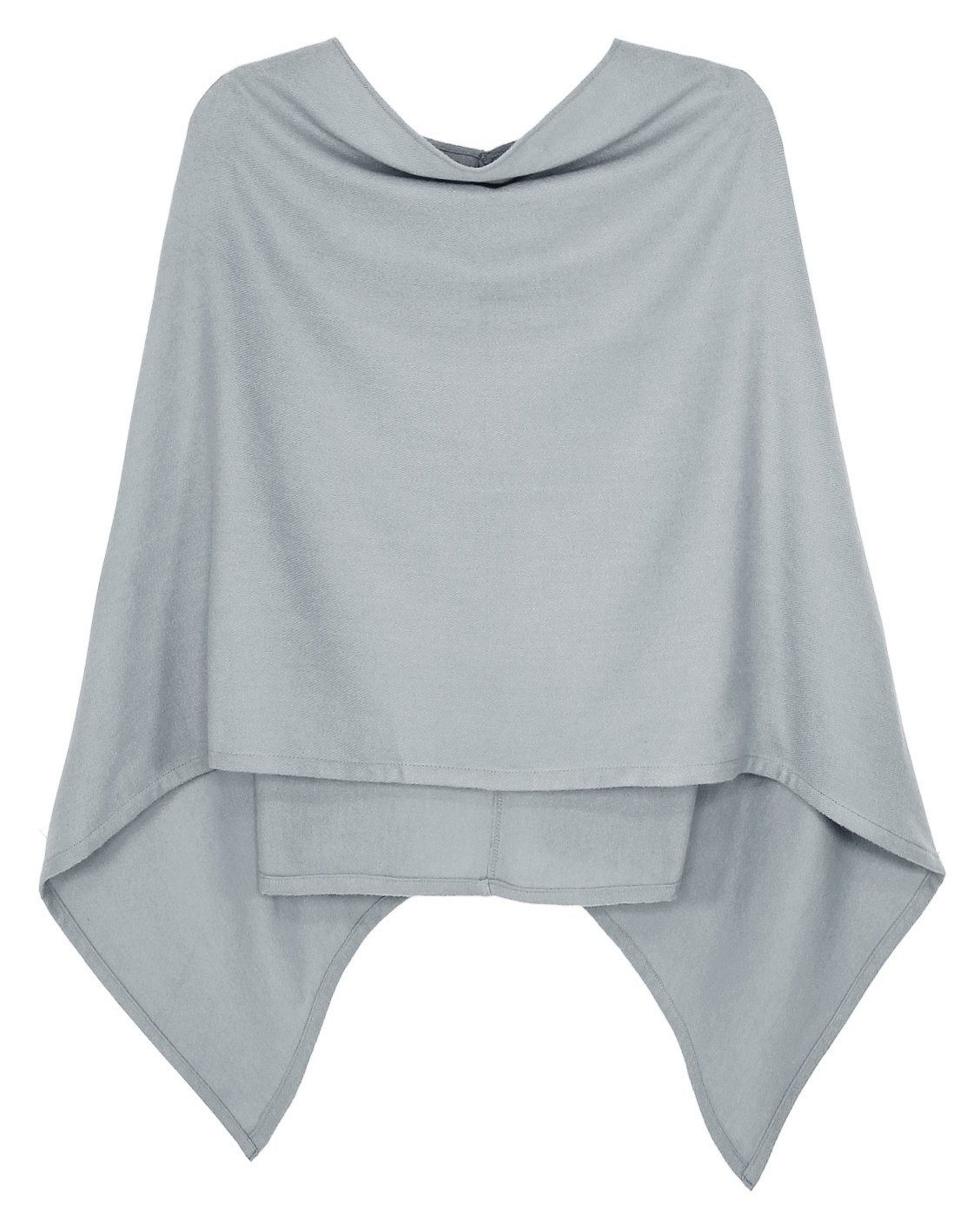 dy_mode Strickponcho Damen Poncho in Unifarben günstig online kaufen