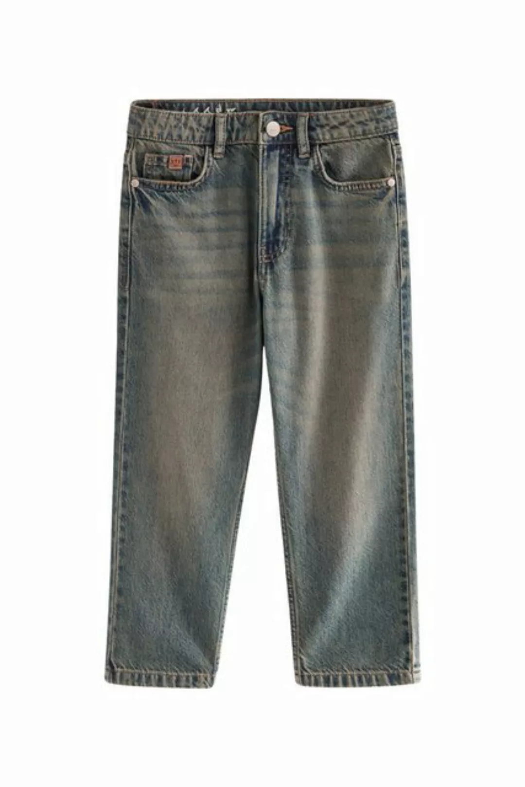 Next Loose-fit-Jeans Authentic Jeans 100 % Baumwolle -Loose-Fit (1-tlg) günstig online kaufen