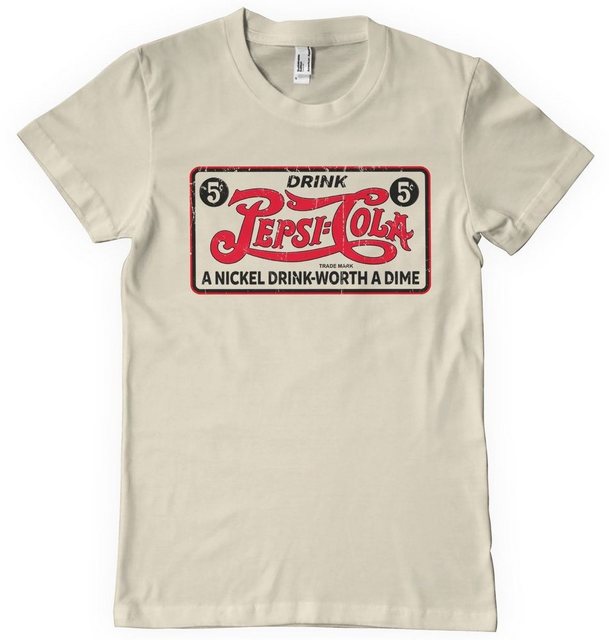 Pepsi Co T-Shirt Vintage Sign T-Shirt günstig online kaufen