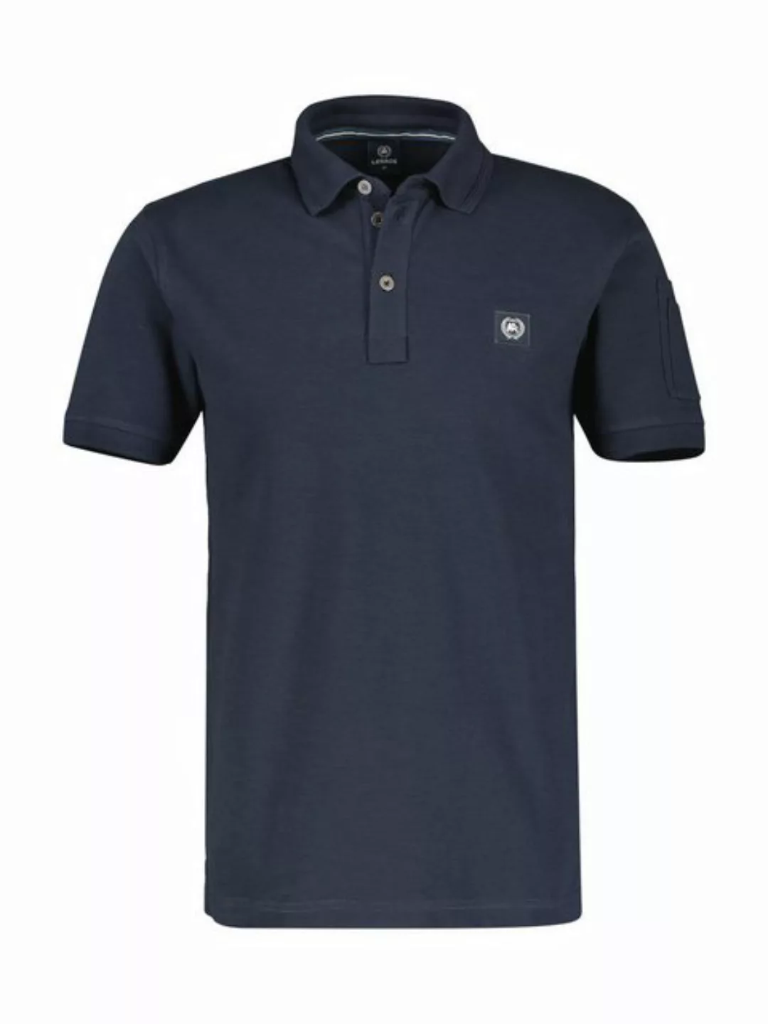 LERROS Poloshirt "LERROS Poloshirt mit Punkt-Print" günstig online kaufen