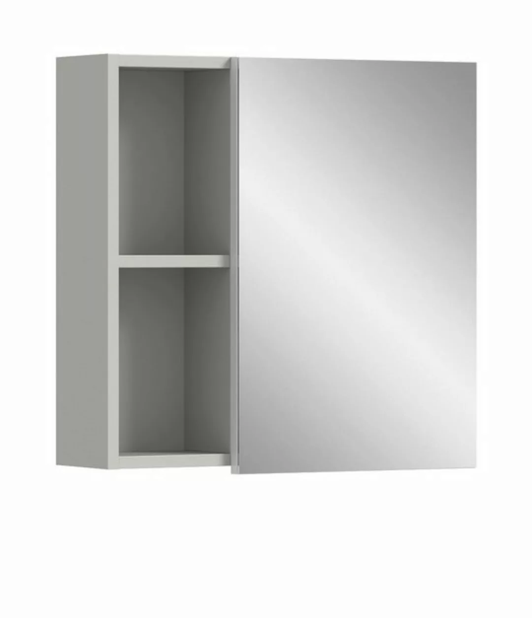 Inn.Furn Spiegelschrank Carlo (in grau, 1-türig 55 cm) mit Soft-Close günstig online kaufen