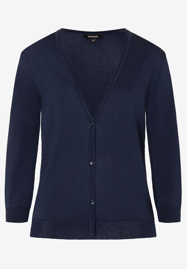 MORE&MORE Strickjacke Feinstrick-Cardigan günstig online kaufen