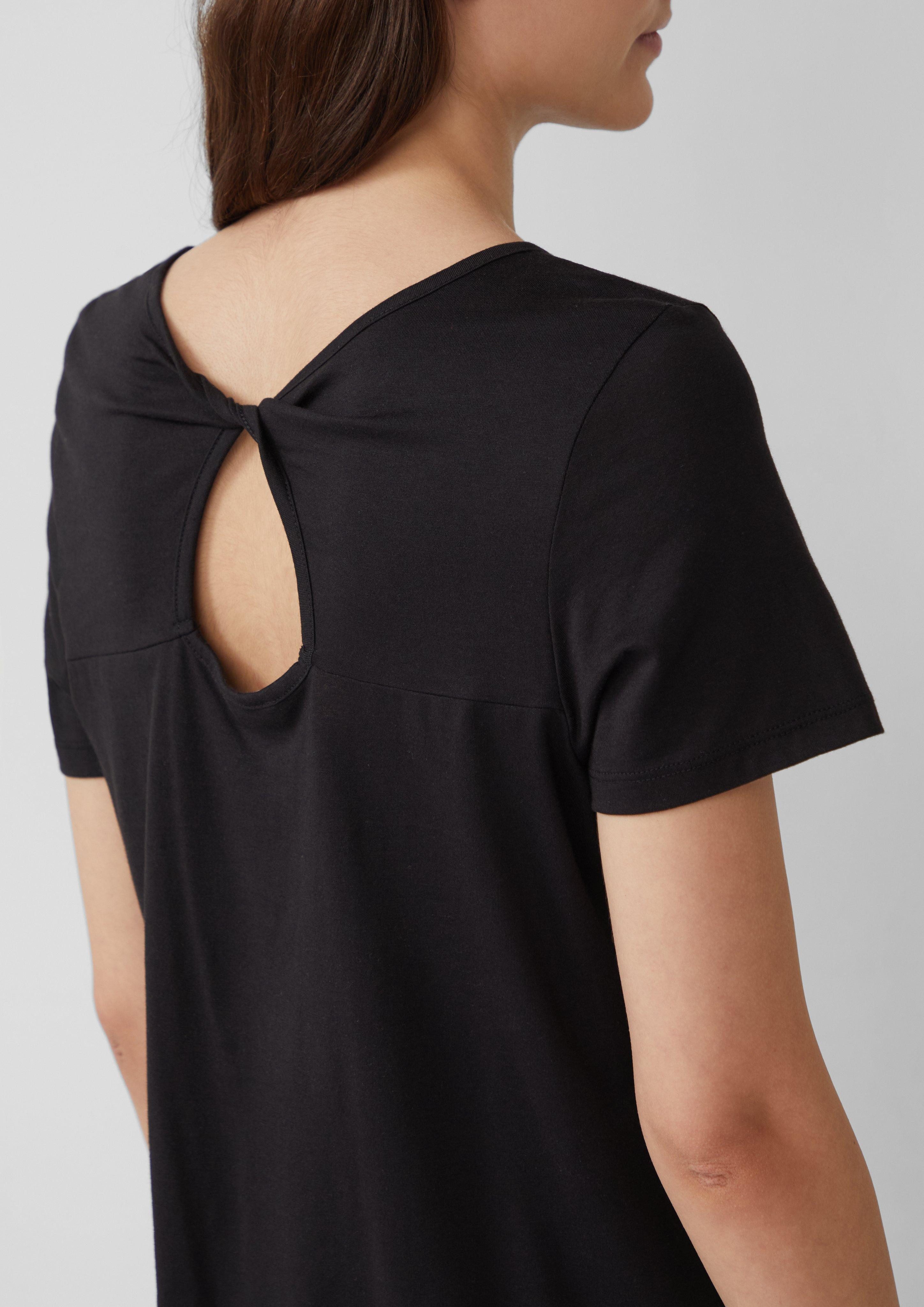 s.Oliver Kurzarmshirt Jersey-T-Shirt im O-Shape mit günstig online kaufen