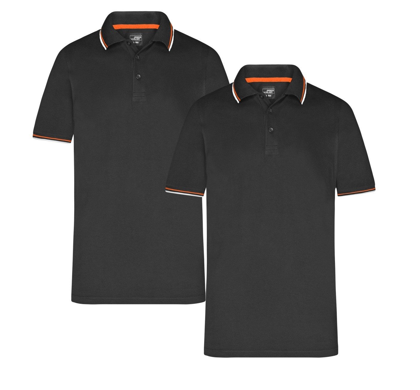 James & Nicholson Poloshirt Doppelpack Herren günstig online kaufen