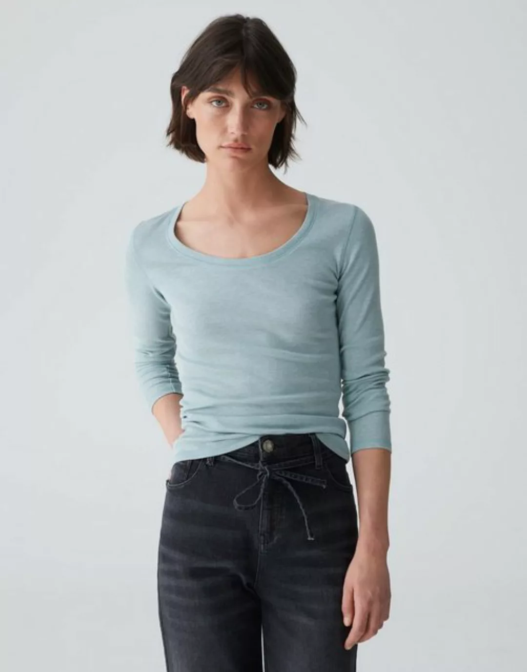 OPUS Langarmshirt Sorana (1-tlg) Plain/ohne Details günstig online kaufen