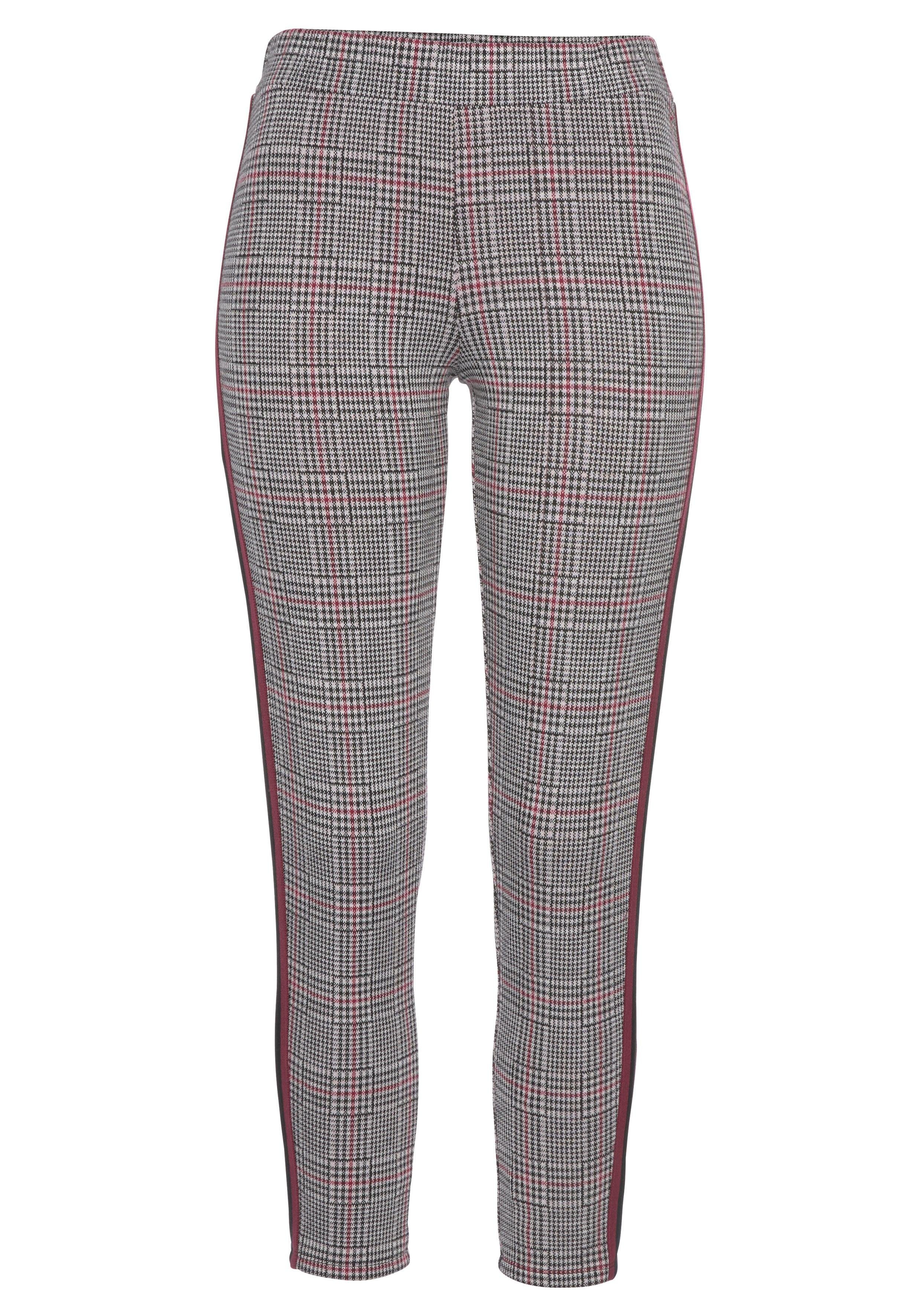 Bench. Loungewear 7/8-Leggings mit Kontrastfarben seitlichem günstig online kaufen