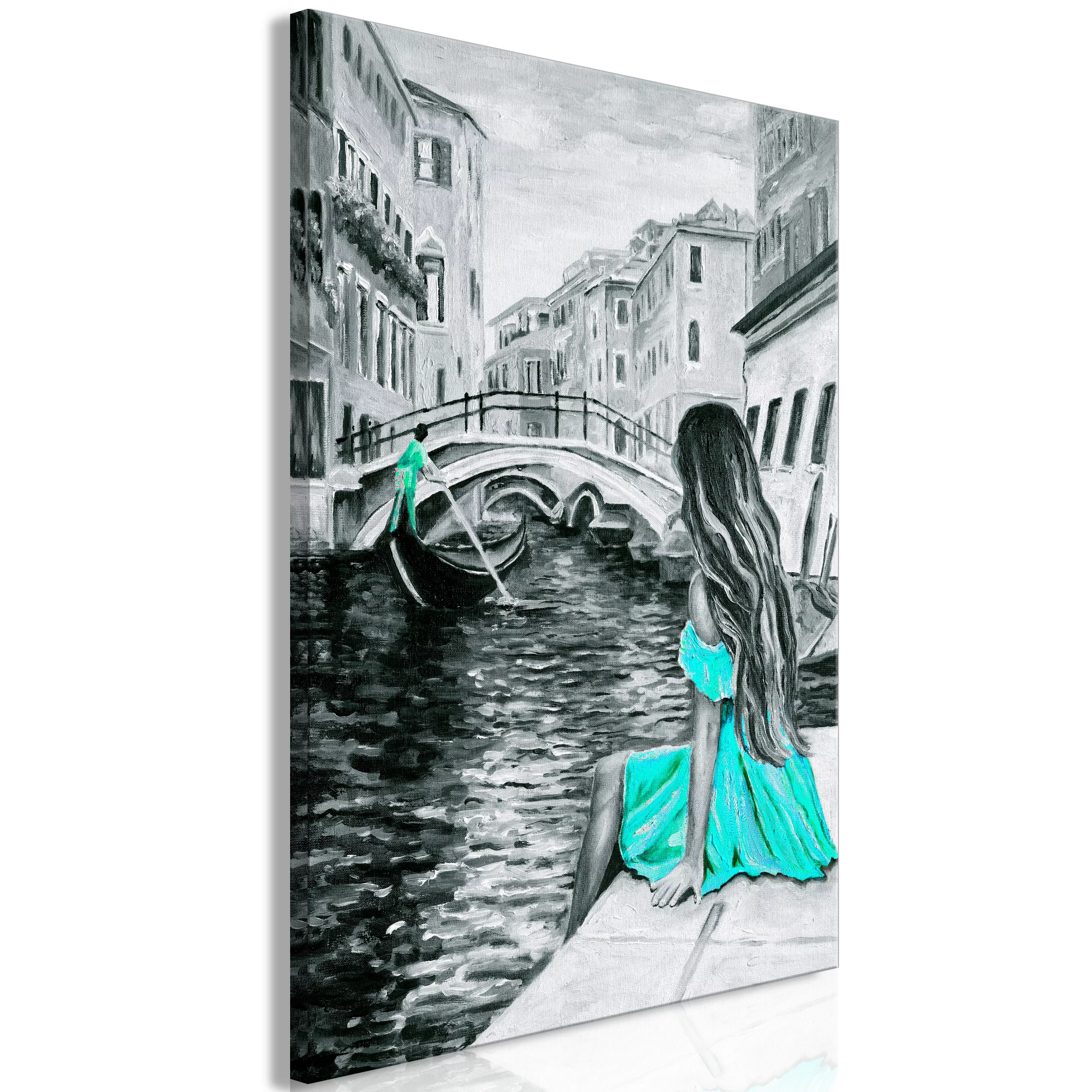 Wandbild - Far Dreams (1 Part) Vertical Blue günstig online kaufen