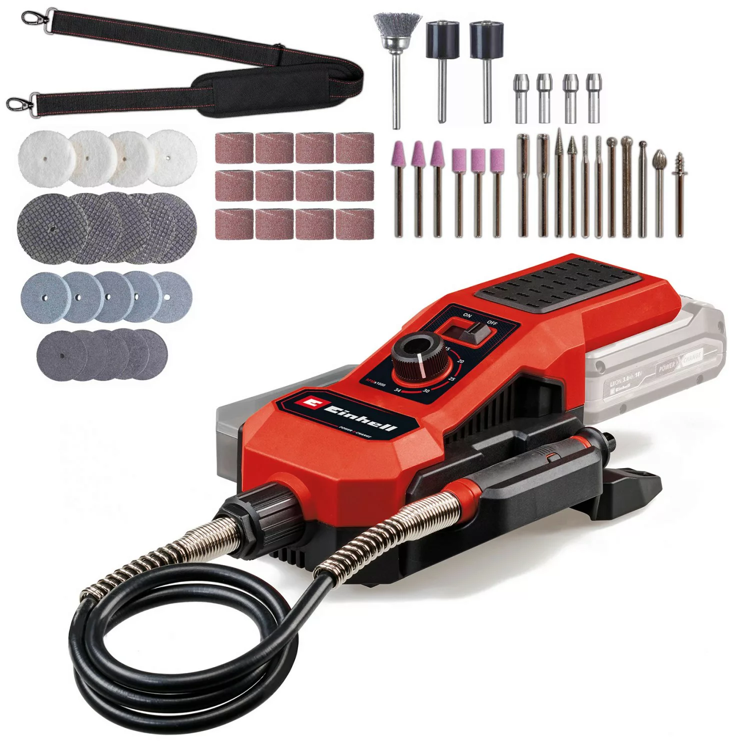 Einhell Akku-Multischleifer Akku-Schleif-/Gravur-Werkzeug TE-MT 18/34 Li-So günstig online kaufen