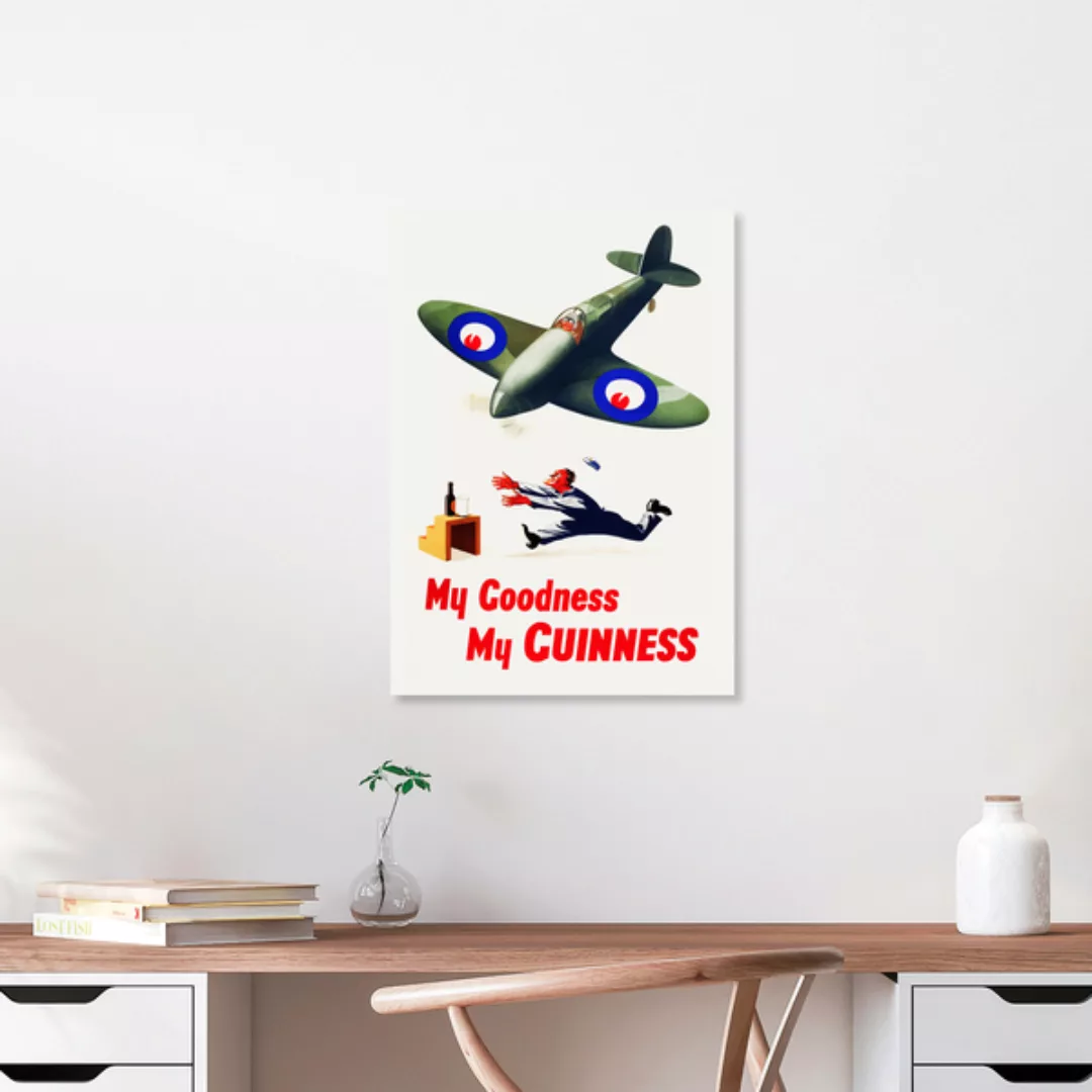 Poster / Leinwandbild - My Goodness My Guinness günstig online kaufen
