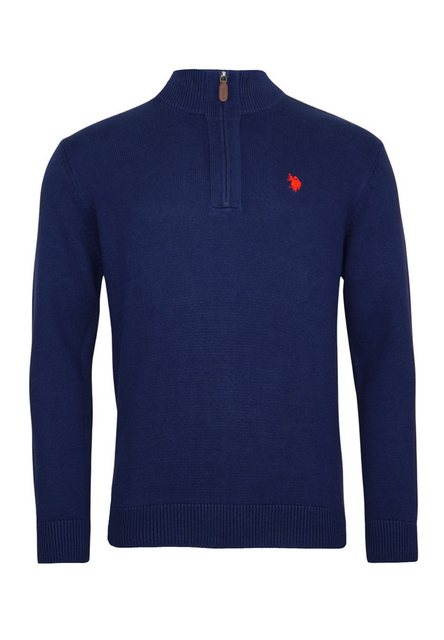 U.S. Polo Assn Troyer Pullover Troyer Half Zip (1-tlg) günstig online kaufen