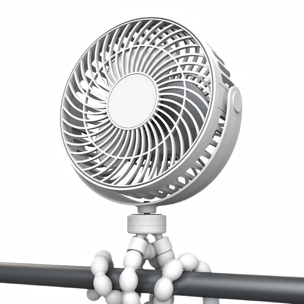 BlingBin Mini USB-Ventilator Kinderwagen-Ventilator 3600mAh Batteriebetrieb günstig online kaufen