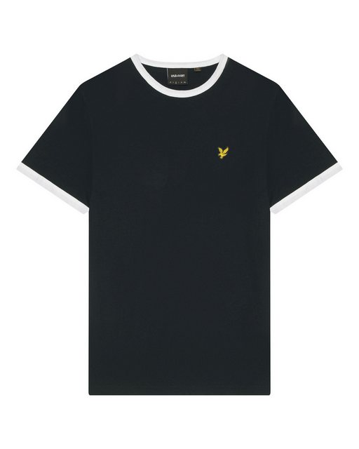 Lyle & Scott T-Shirt Mit Kontrastierender Zierleiste günstig online kaufen