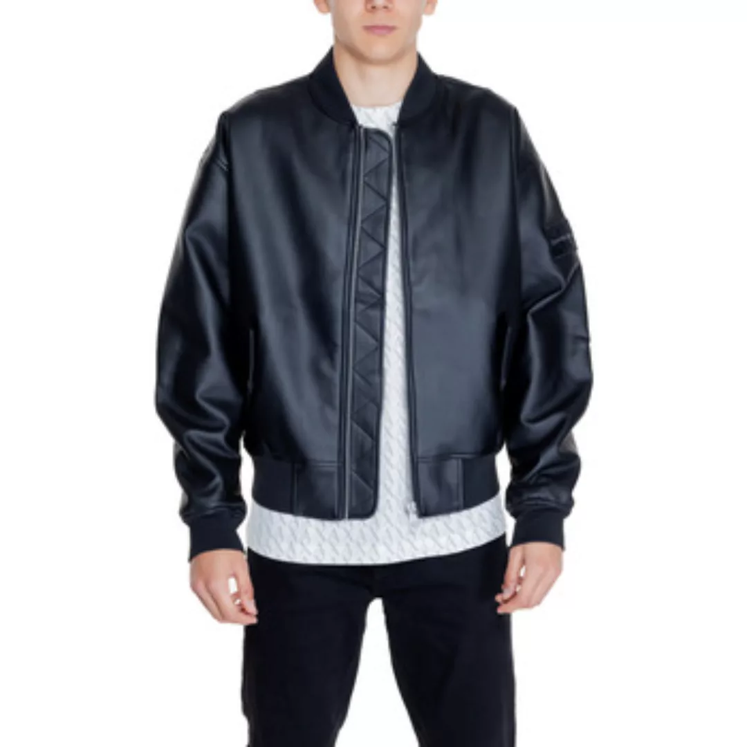 Calvin Klein Jeans  Daunenjacken FAUX LEATHER BOMBER J30J325601 günstig online kaufen