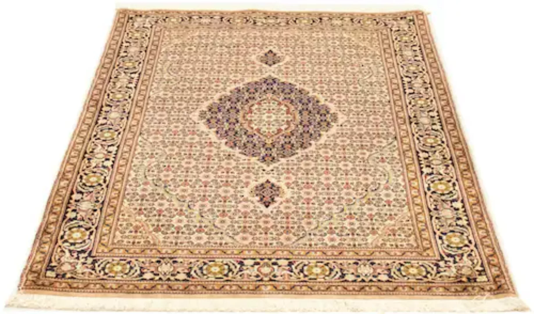 morgenland Teppich »Täbriz 50 Raj Teppich handgeknüpft terrakotta«, rechtec günstig online kaufen
