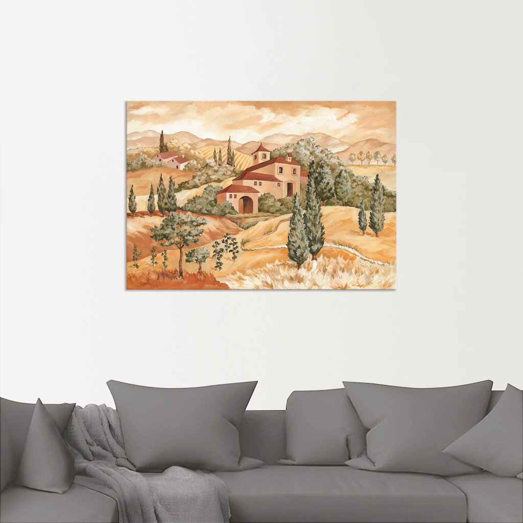 Artland Wandbild "Landschaft IV", Europa, (1 St.), als Alubild, Outdoorbild günstig online kaufen