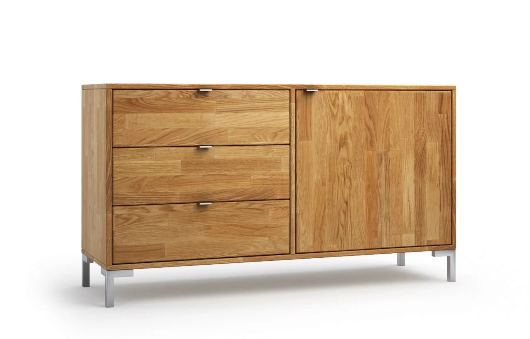 Sideboard Lille aus Eiche rustikal günstig online kaufen