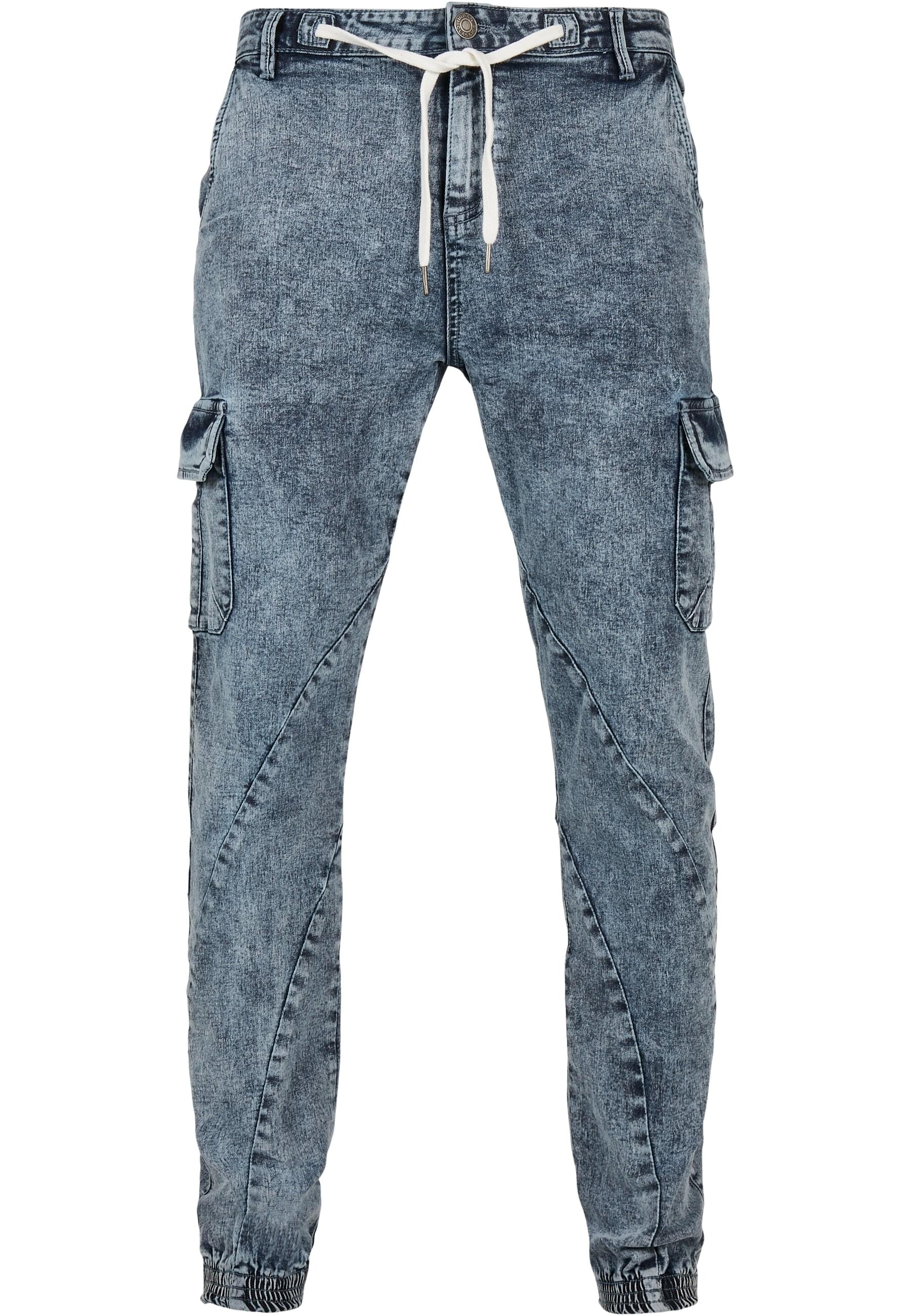 URBAN CLASSICS Stoffhose "Urban Classics Herren Denim Cargo Jogging Pants", günstig online kaufen