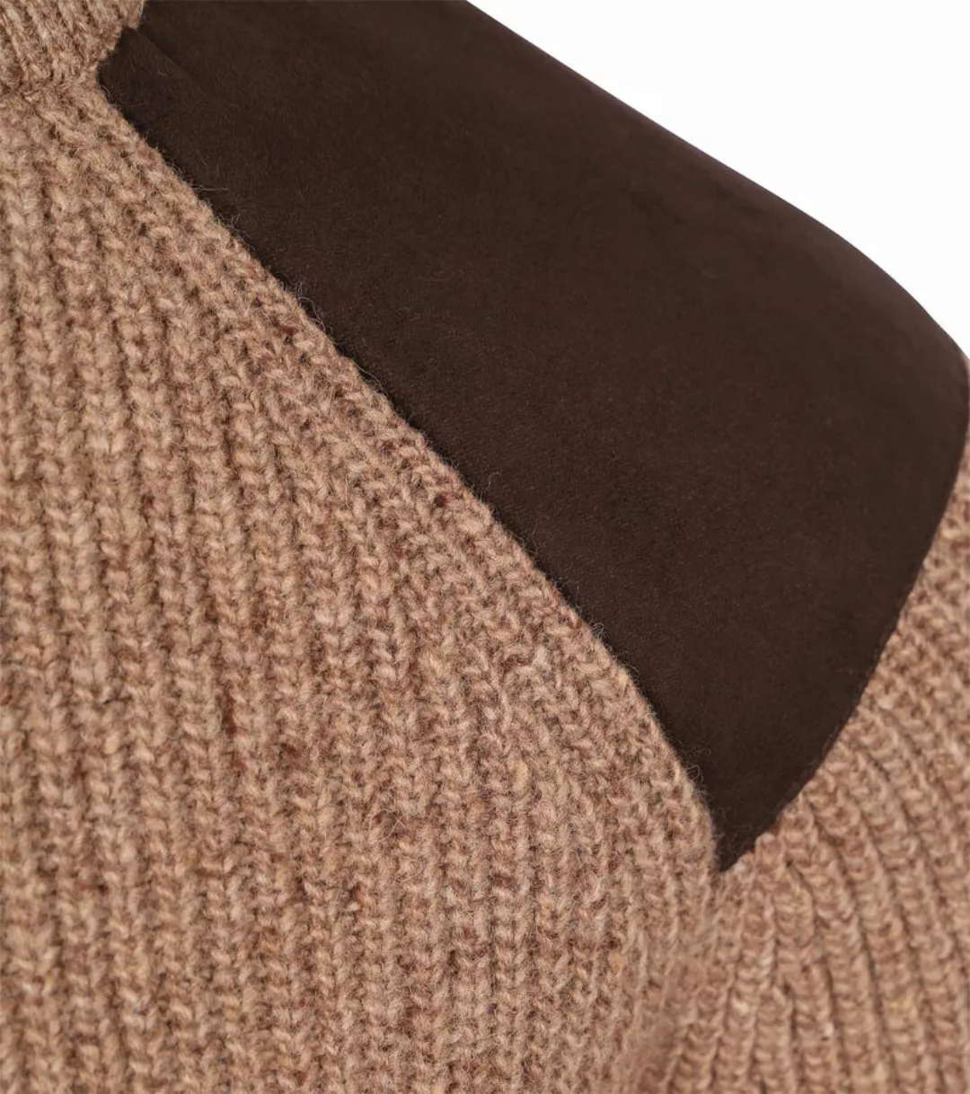 Barbour Pullover Raisthorpe Lambswool Beige - Größe XXL günstig online kaufen