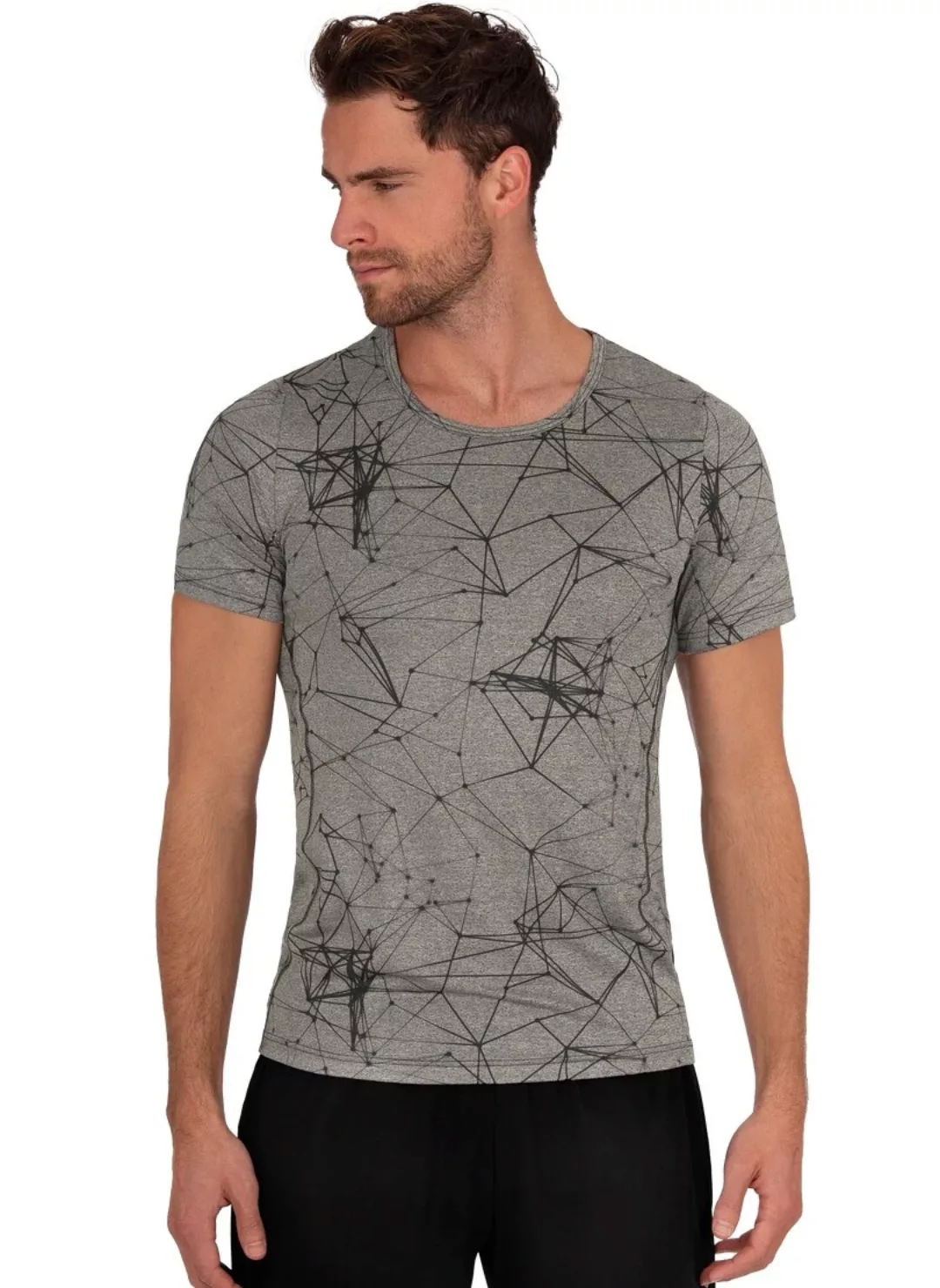 Trigema T-Shirt TRIGEMA Sportshirt aus elastischem Material (1-tlg) günstig online kaufen