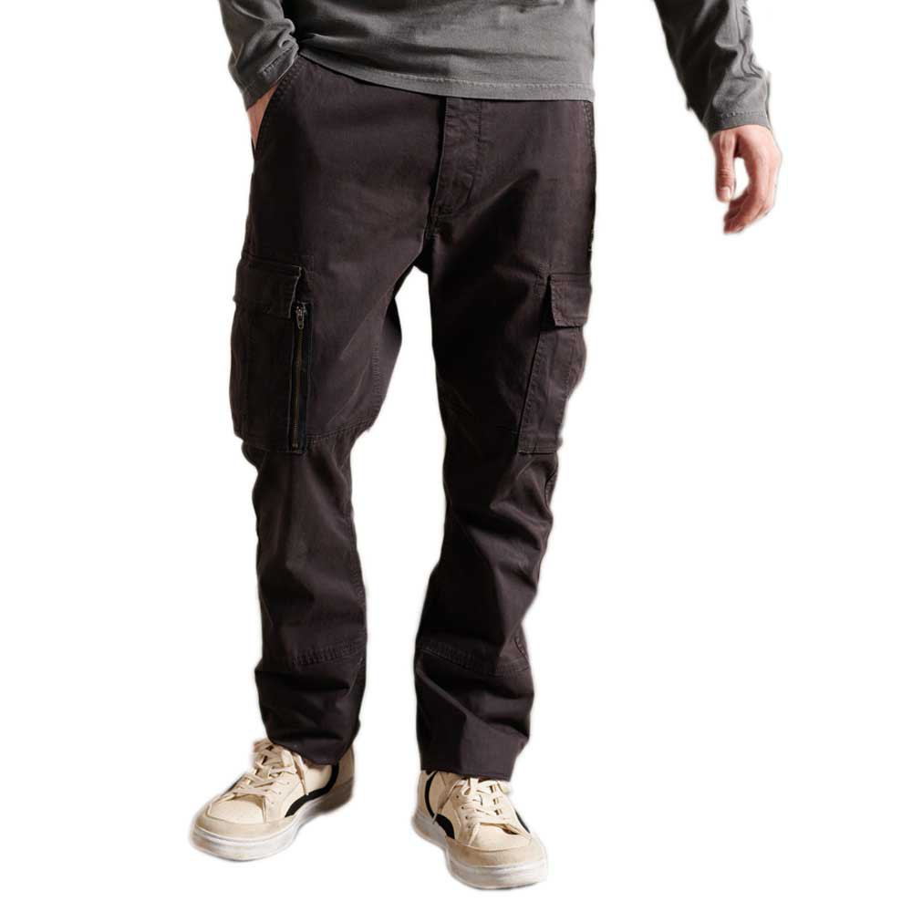 Superdry Recruit Grip 2.0 Cargo Hose 34 Vulcan Black günstig online kaufen