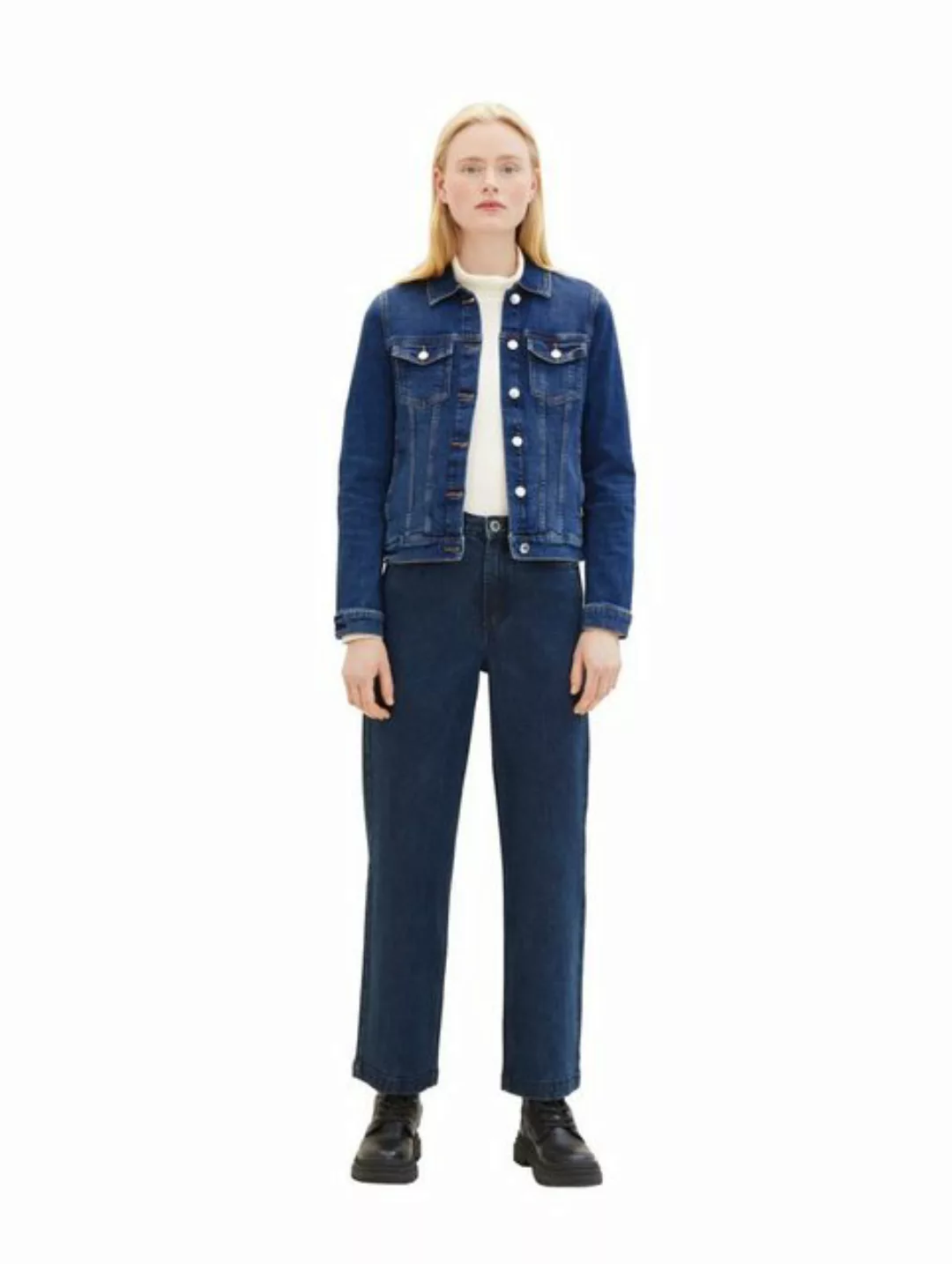 TOM TAILOR Denim Jeansjacke im klassischen Look und mit Stretch günstig online kaufen