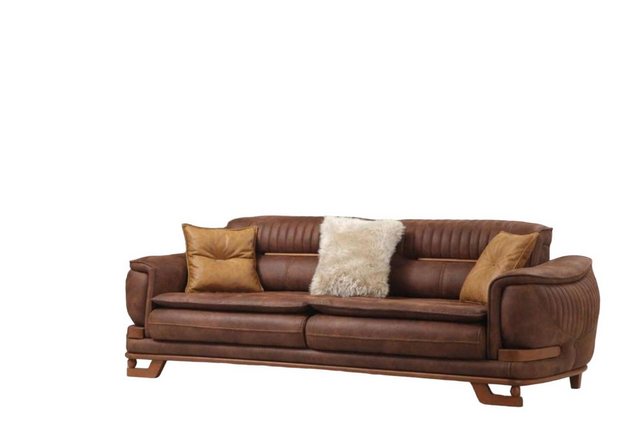 Xlmoebel 3-Sitzer Hochwertiges Drei-Personen-Sofa mit drei Sitzen, Design-S günstig online kaufen