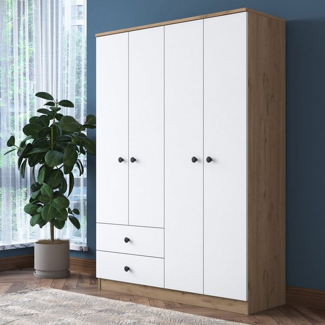 Skye Decor Kleiderschrank BA108 RAN, Kleiderschränke, 170x120x42,5 cm günstig online kaufen