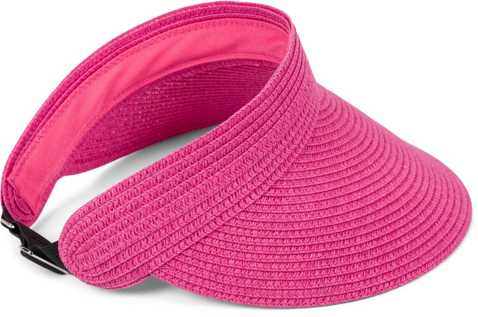styleBREAKER Visor Papierstroh Visor Cap Einfarbig günstig online kaufen