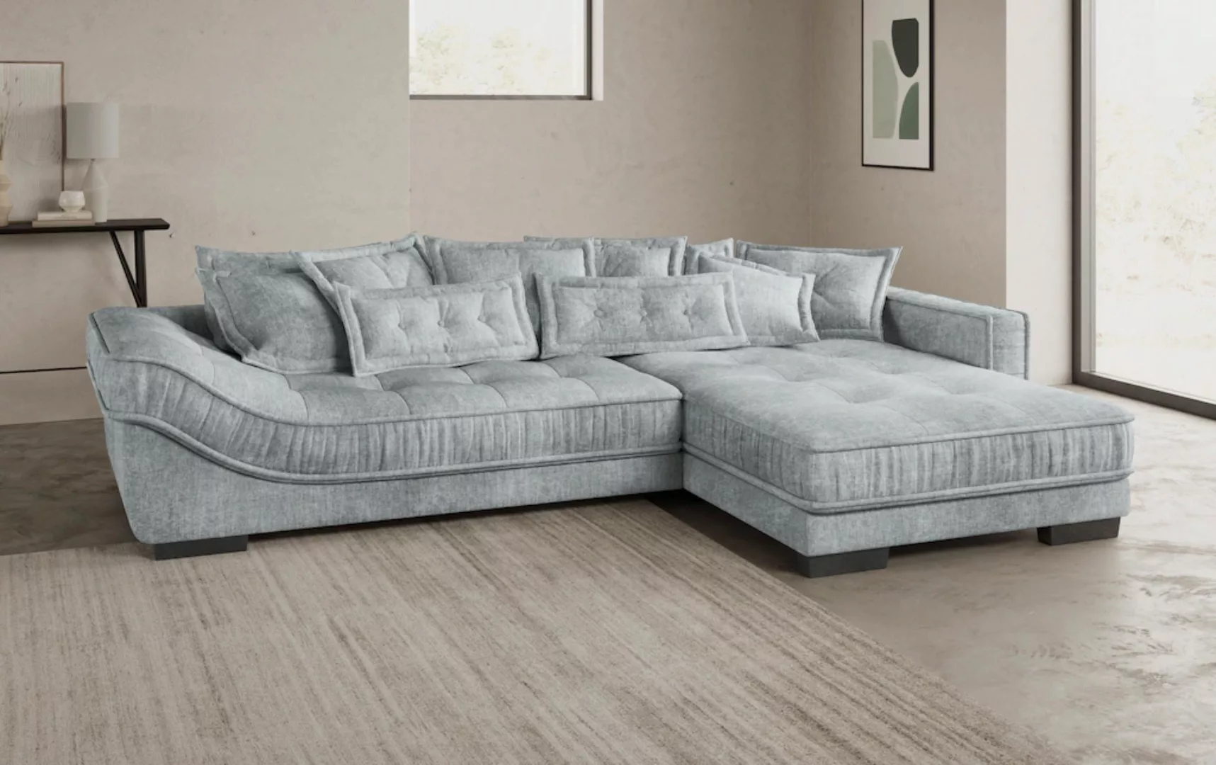 INOSIGN Ecksofa "Diwan II DuraFlex", DuraFlex-Kaltschaumpolsterung, bis 140 günstig online kaufen