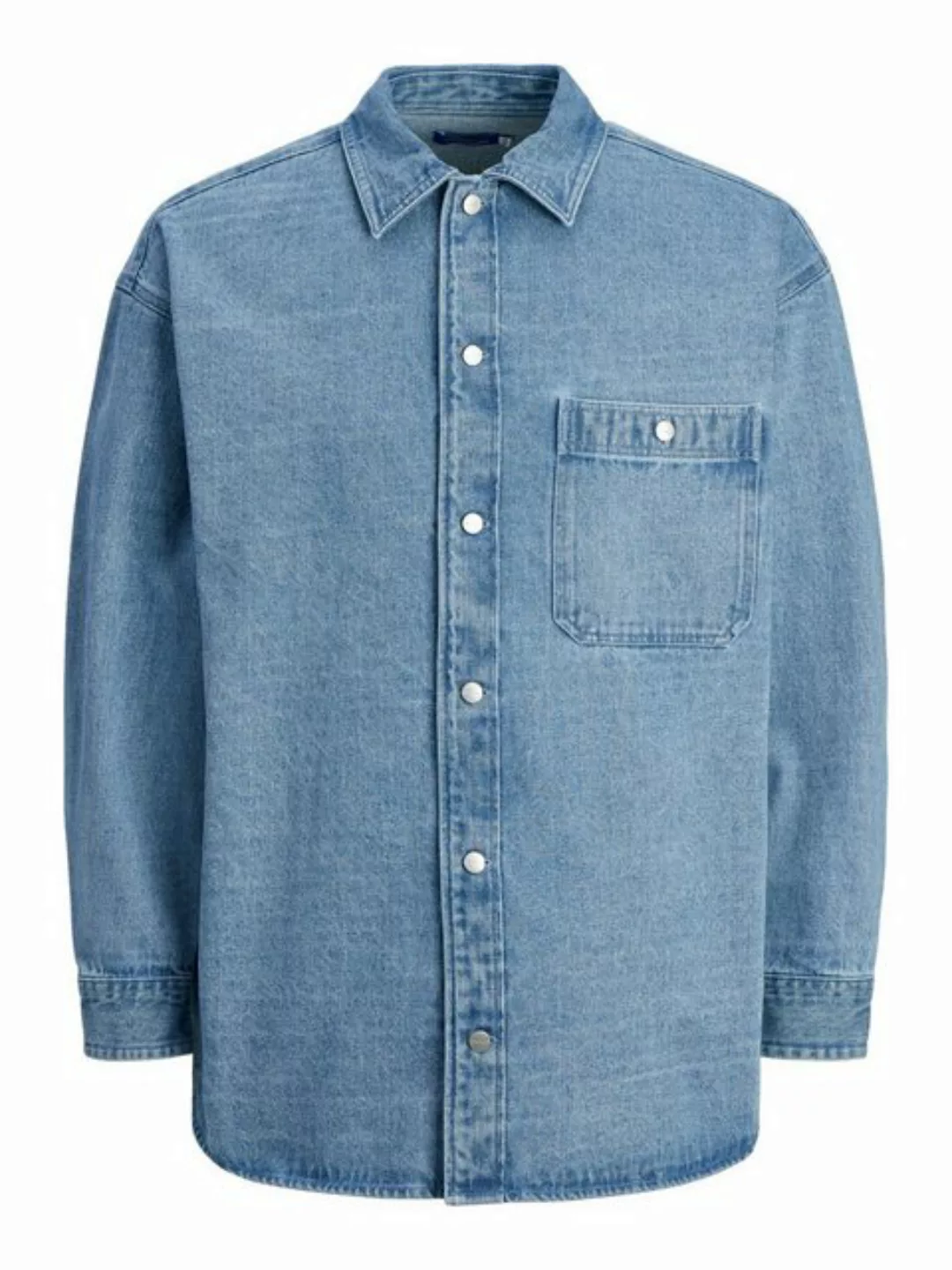 Jack & Jones Langarmhemd JORSANTORINI DENIM OVERSHIRT LS SN günstig online kaufen