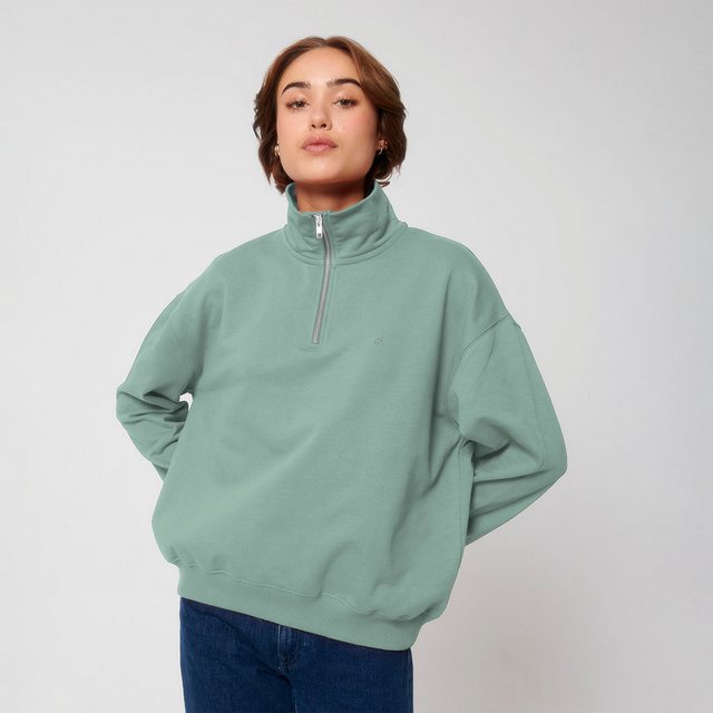 dressgoat Sweatshirt Goaty - Unisex Quarter-Zip Sweater günstig online kaufen