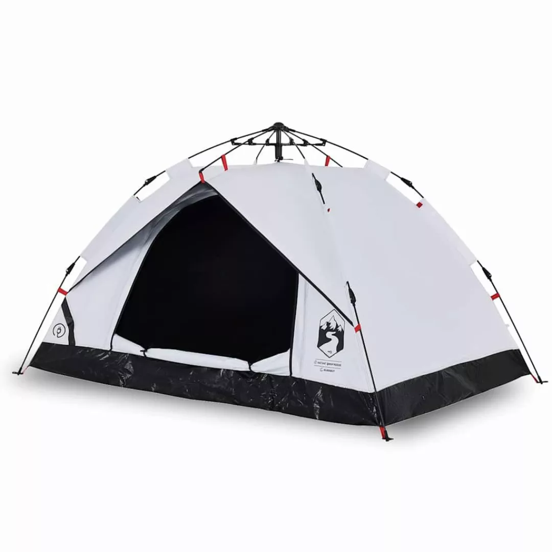vidaXL Kuppelzelt Kuppel-Campingzelt 2 Personen Weiß günstig online kaufen