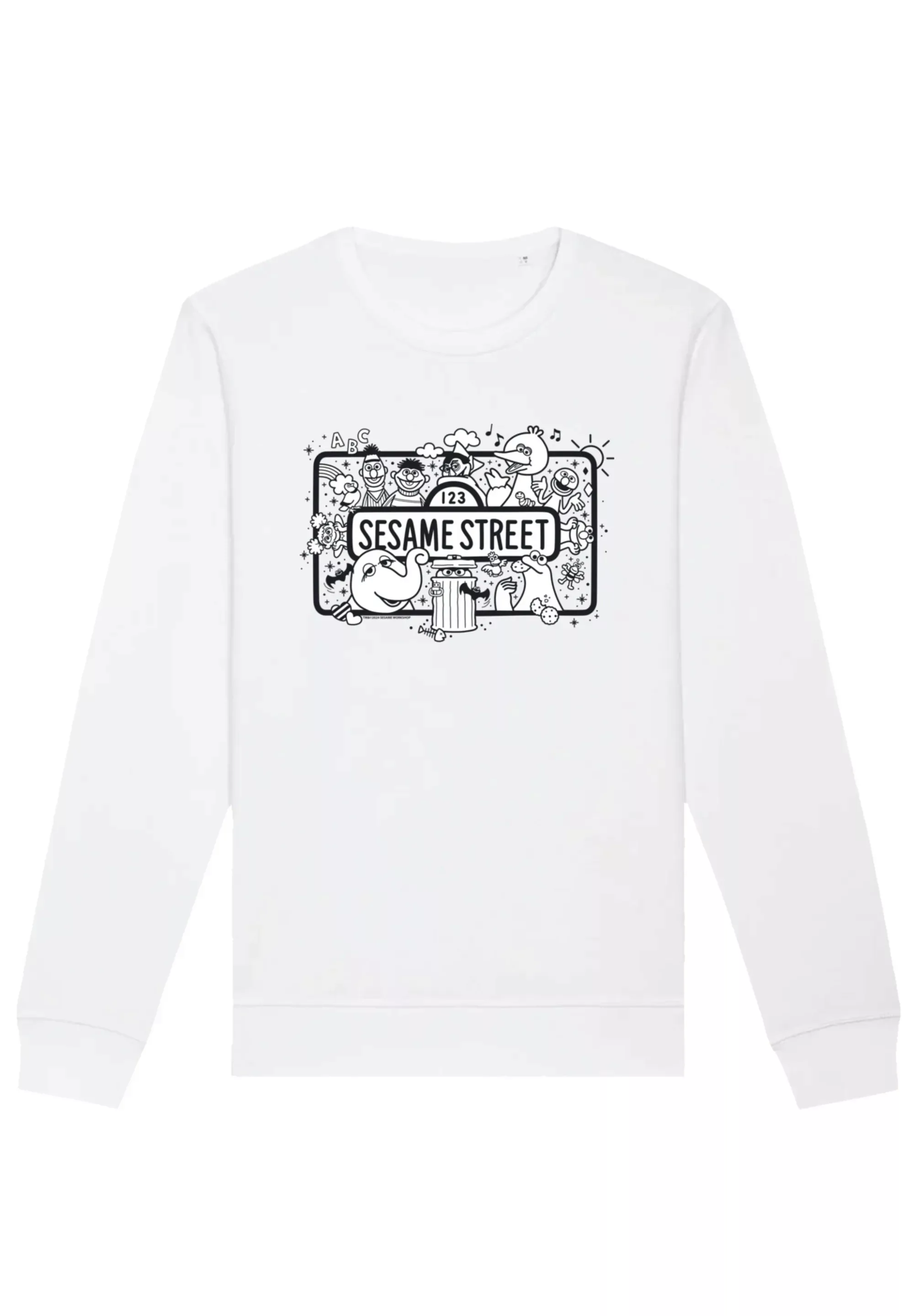 F4NT4STIC Sweatshirt "Sesamstraße Sesame Team", Premium Qualität,Nostalgie, günstig online kaufen