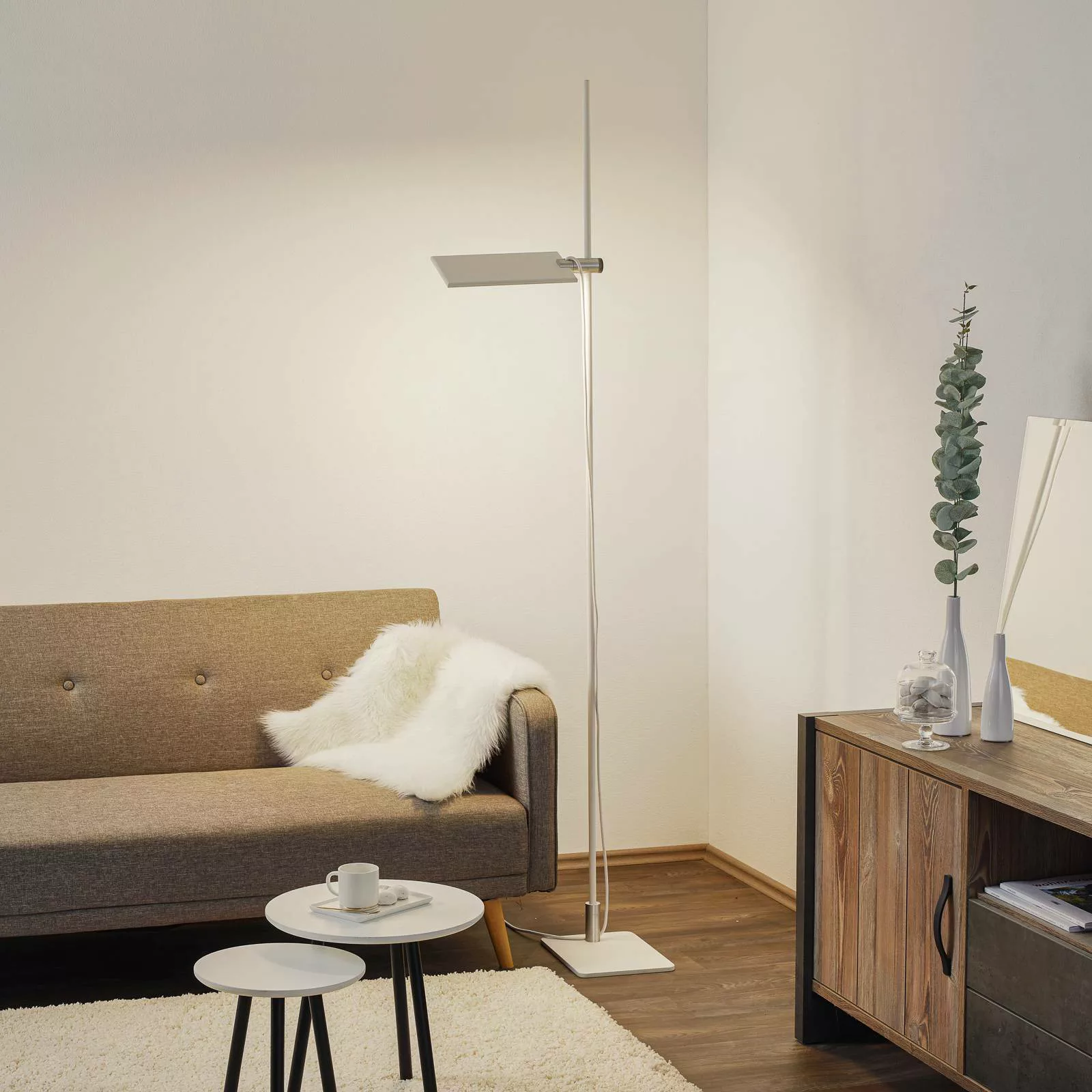 ICONE GiuUp LED-Deckenfluter, dimmbar, weiß günstig online kaufen