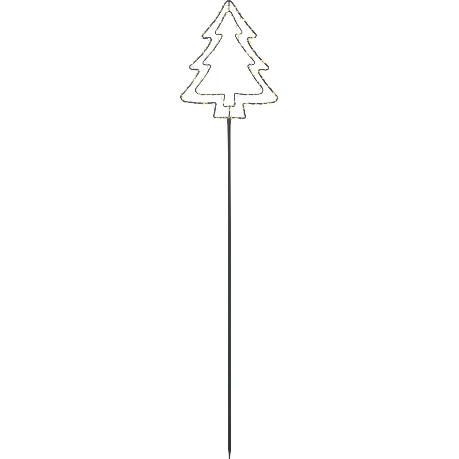 LED-Gartenstecker Tannenbaum 118,5 cm x 25 cm x 0,8 cm günstig online kaufen