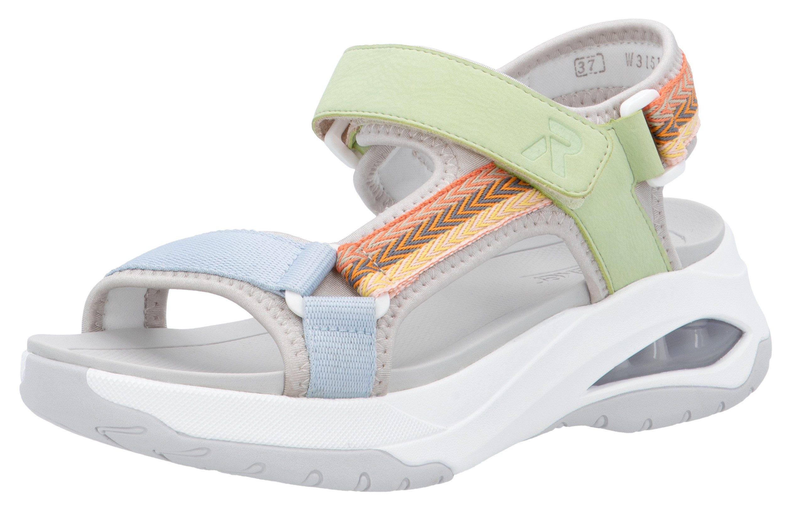 RIEKER Sport Trekkingsandale "Byron Bay vegan", Outdoorsandale, Sommerschuh günstig online kaufen